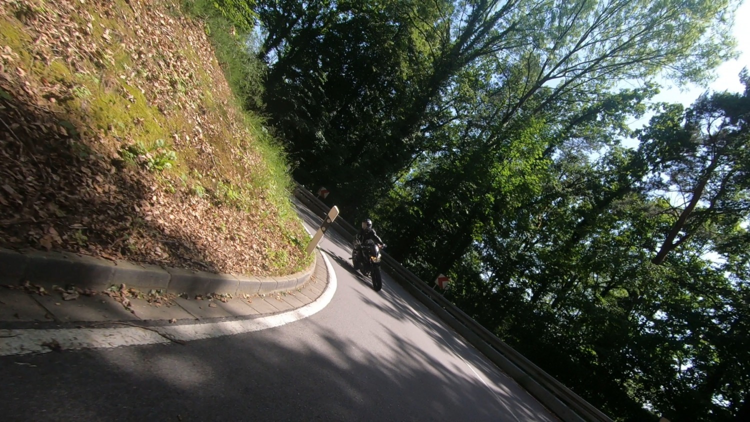 Balanceübungen Motorrad Franken