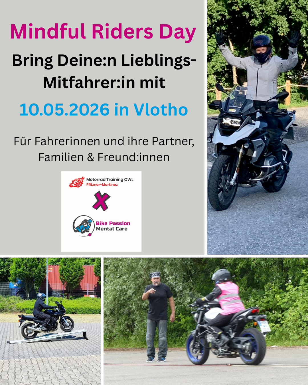 Handlingsübungen Motorrad